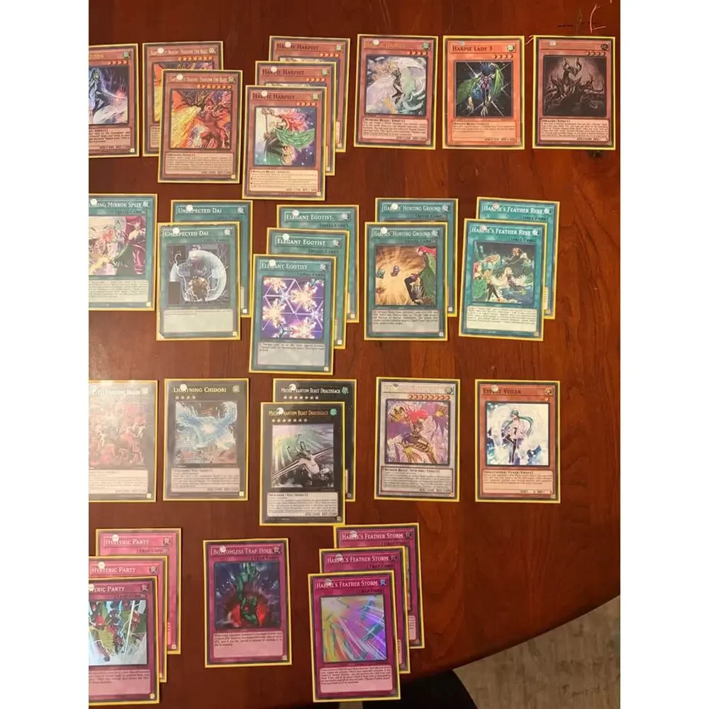 Yu-Gi-Oh! Harpie Deck with Yellow Deck Box